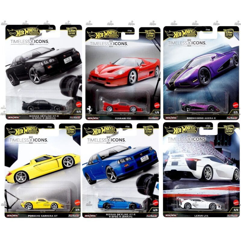 Hot Wheels premium Timeless Icons 2025
