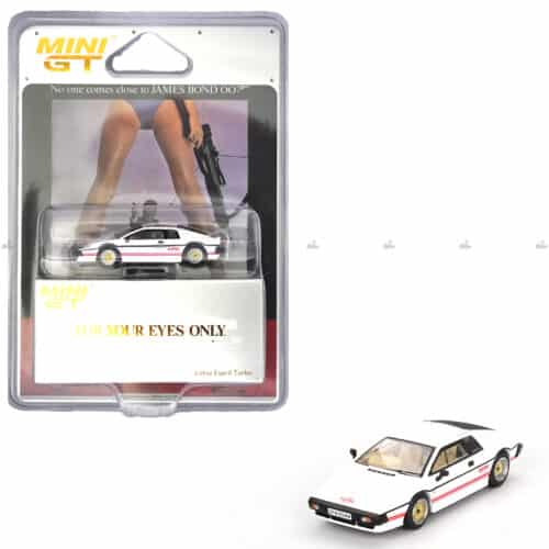Mini GT Lotus Esprit Turbo White For Your Eyes Only 907