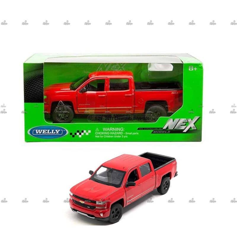 Welly 2017 Chevrolet Silverado 1 24