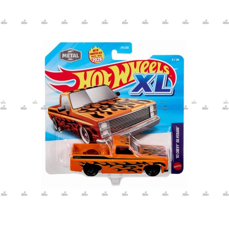Hot Wheels 83 Chevy Silverado XL SERIES #2026