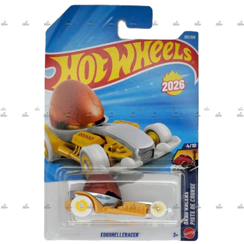 Hot Wheels Eggshelleracer DRAG RACERS #2026