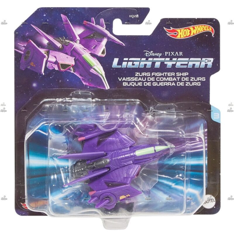 Hot Wheels Exclusive Zurg Fighter Ship DISNEY LIGHTYEAR