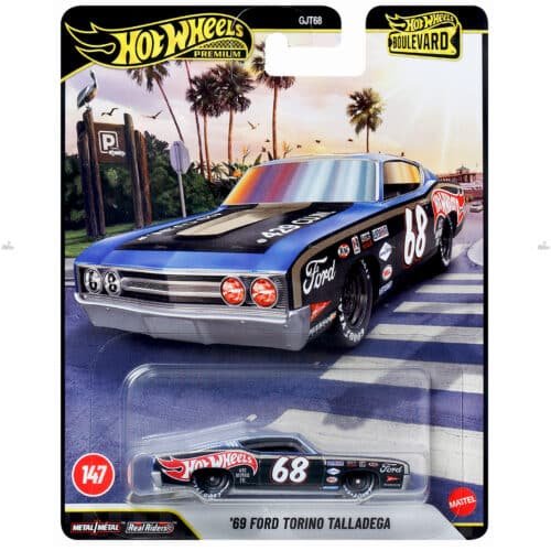 Hot Wheels Premium 69 Ford Torino Talladega BOULEVARD #2026