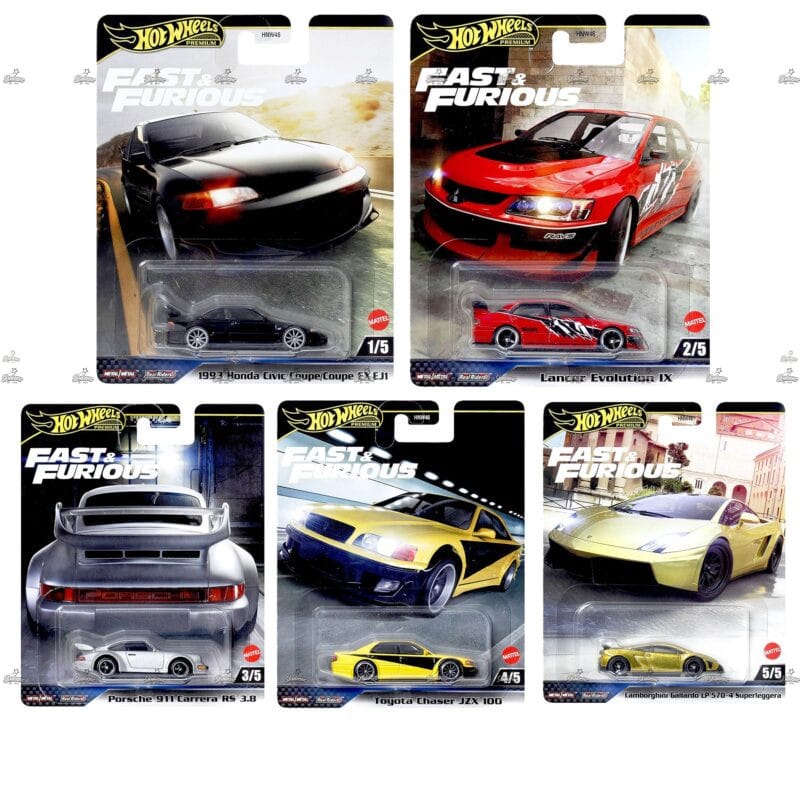 Hot Wheels Premium Fast & Furious #2025 Case 4