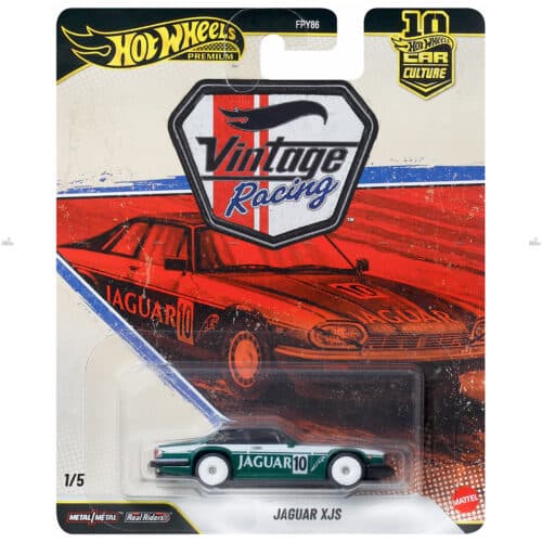 Hot Wheels Premium Jaguar XJS VINTAGE RACING #2026