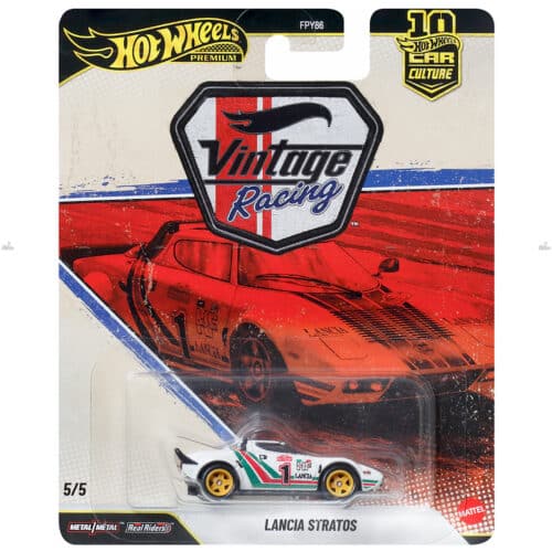 Hot Wheels Premium Lancia Stratos VINTAGE RACING #2026