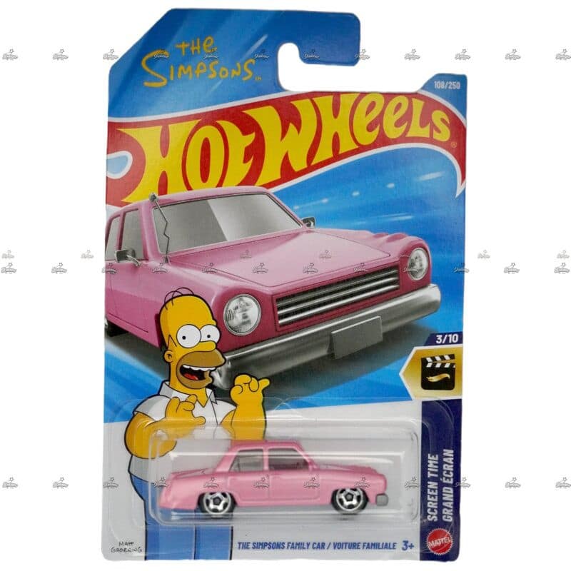 Hot Wheels The Simpsons Family Car SCREEN TIME THE SIMPSONS #2026
