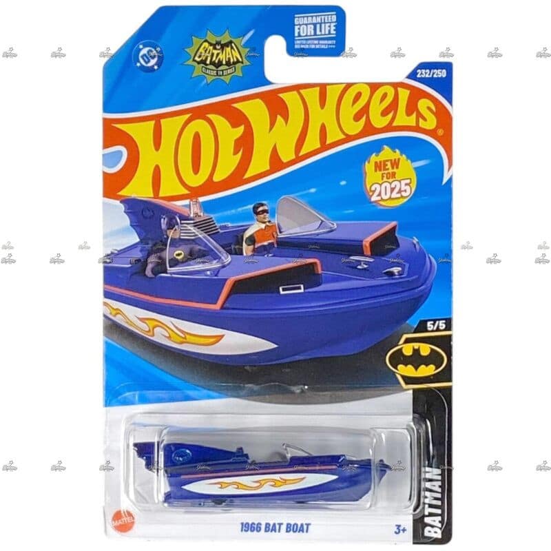 Hot Wheels 1966 Bat Boat BATMAN # 2025
