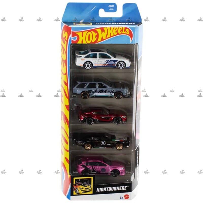 Hot Wheels 5 Pack NIGHTBURNERZ #2025