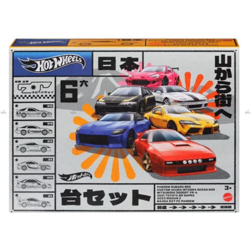 Hot Wheels 6 Pack Japan Street #2021