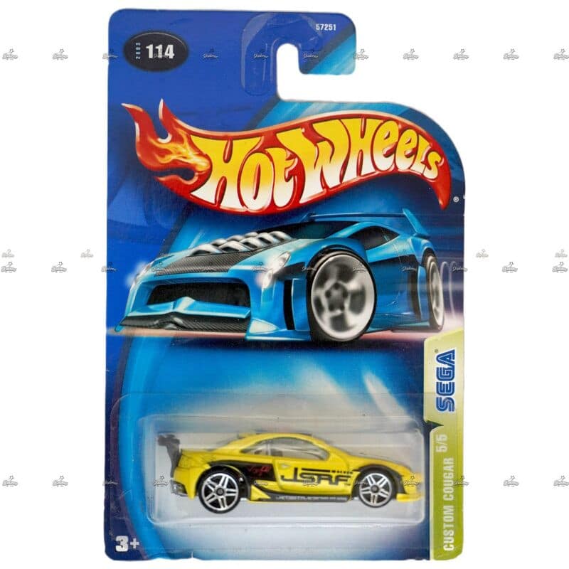 Hot Wheels Blue Card Custom Cougar SEGA