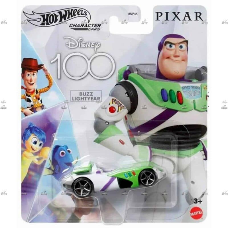 Hot Wheels Character Cars Buzz Lightyear DISNEY 100 YEAR EDITION #2023