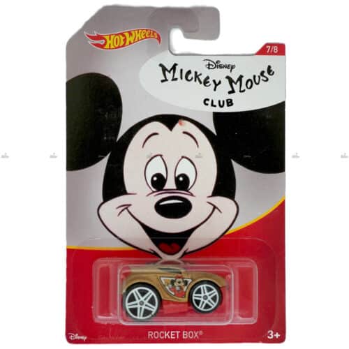 Hot Wheels Exclusive Rocket Box DISNEY MICKEY MOUSE CLUB