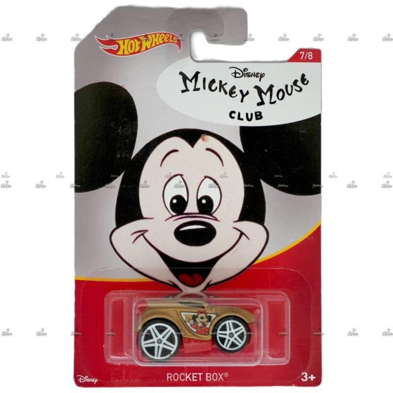 Hot Wheels Exclusive Rocket Box DISNEY MICKEY MOUSE CLUB