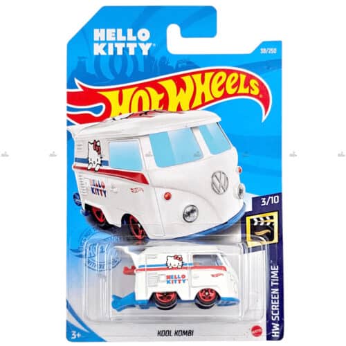Hot Wheels Kool Kombi HW SCREEN TIME HELLO KITTY # 2021