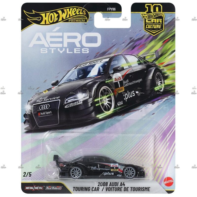 Hot Wheels Premium 2008 Audi A4 Touring Car AERO STYLES # 2026
