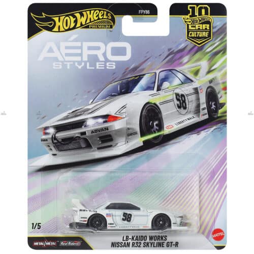 Hot Wheels Premium LB Kaido Works Nissan R32 Skyline GT R AERO STYLES # 2026