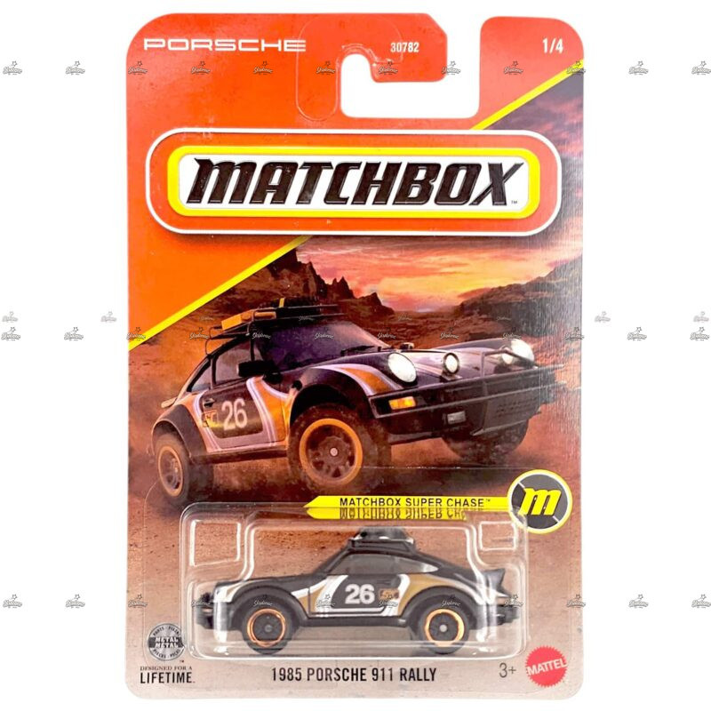 Matchbox 1985 Porsche 911 Rally # 2025 MBX Super Chase