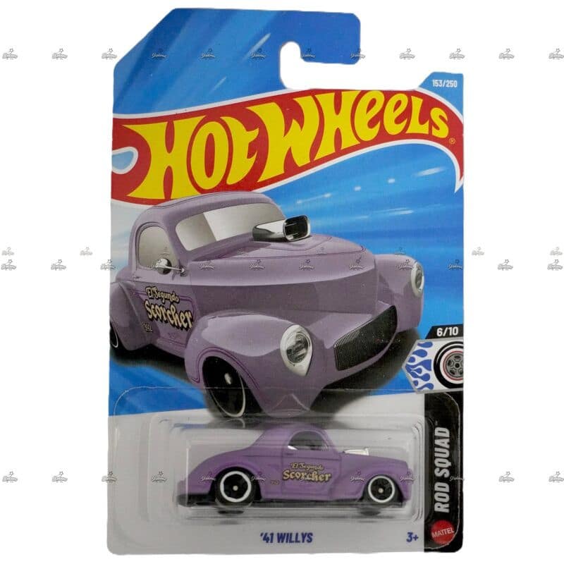 Hot Wheels 41 Willys ROD SQUAD #2026