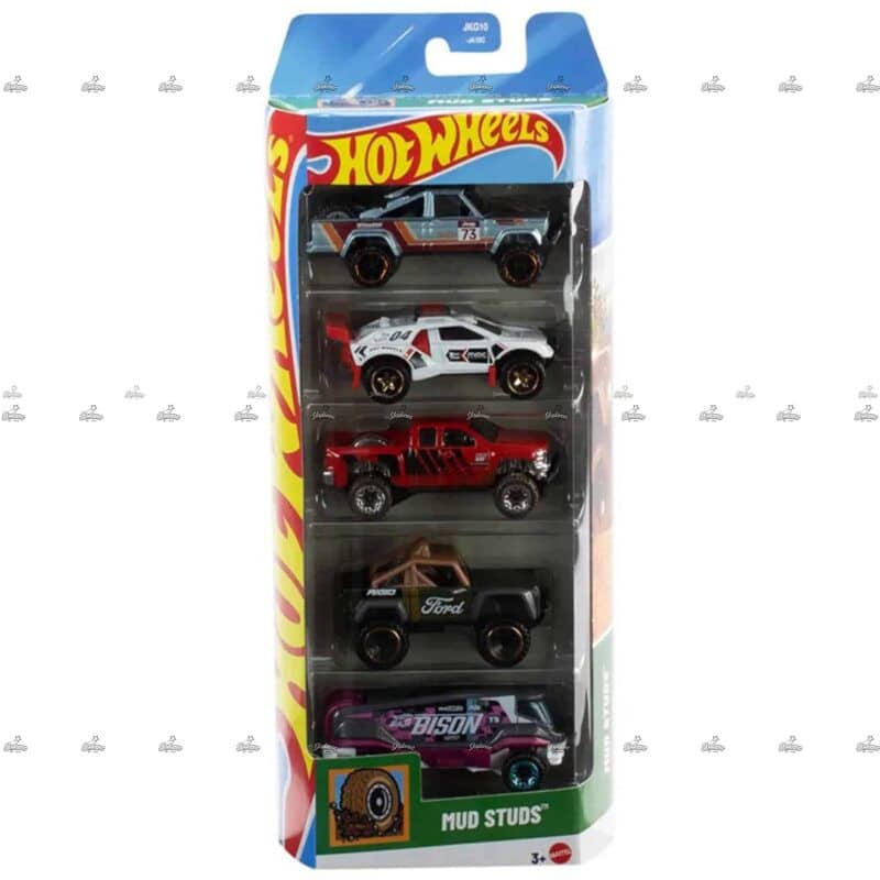 Hot Wheels 5 Pack MUD STUDS #2026