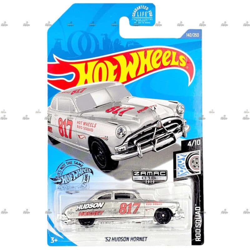 Hot Wheels 52 Hudson Hornet ROD SQUAD #2020 ZAMAC
