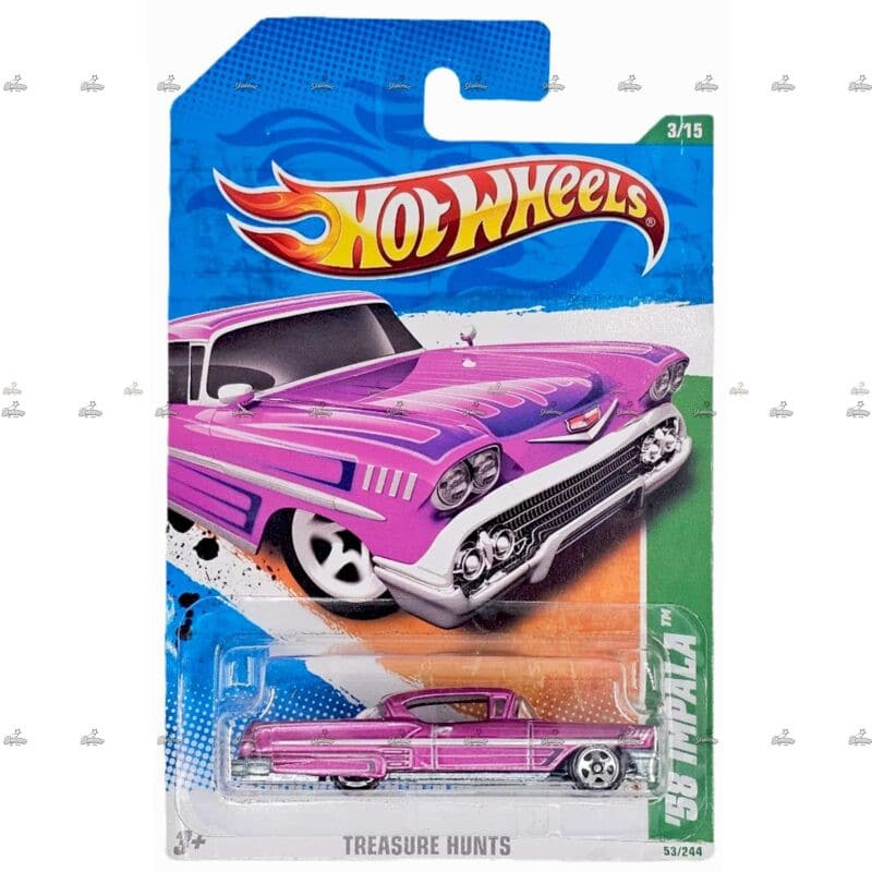 Hot Wheels 58 Impala TREASURE HUNTS # 2011
