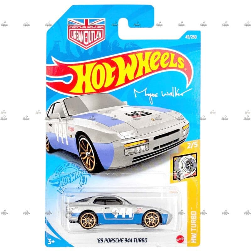Hot Wheels 89 Porsche 944 Turbo HW TURBO # 2021