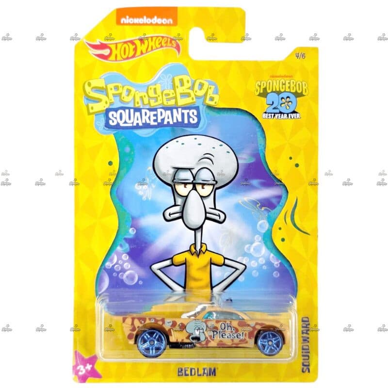 Hot Wheels Exclusive Bedlam Squidward SPONGE BOB SQUAREPANTS #2019