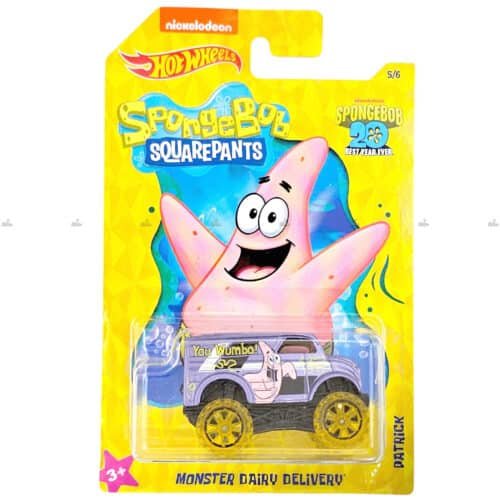 Hot Wheels Exclusive Monster Dairy Delivery PATRICK SPONGE BOB SQUAREPANTS #2019
