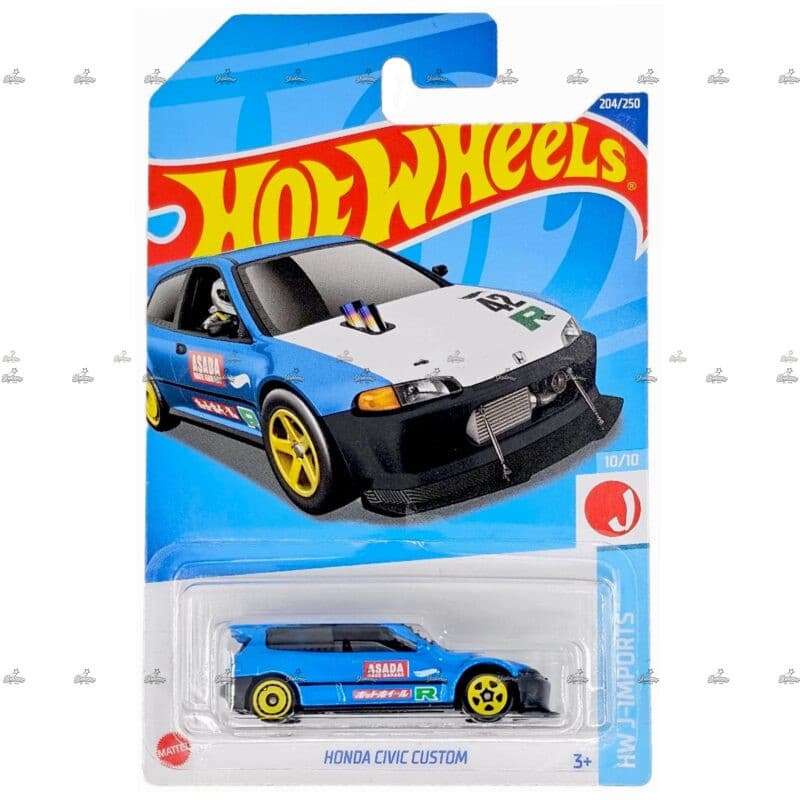 Hot Wheels Honda Civic Custom HW J IMPORTS # 2022