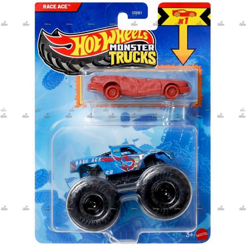 Hot Wheels Monster Trucks RACE ACE #2026