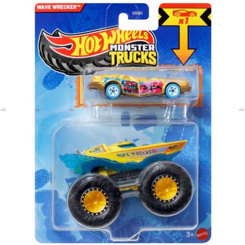 Hot Wheels Monster Trucks Wave Wrecker #2026