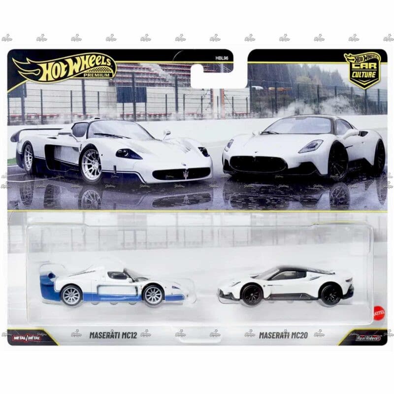 Hot Wheels Premium 2 Pack Maserati MC12 & Maserati MC20 #2026