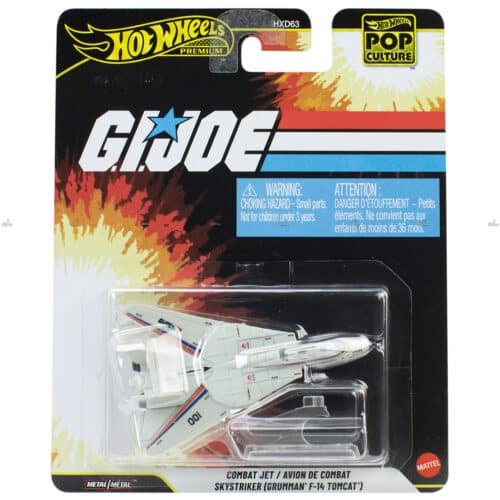 Hot Wheels Premium Combat Jet Skystriker Grumman F 14 Tomcat G.I.JOE