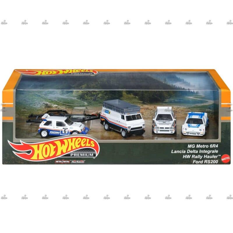 Hot Wheels Premium Display Set – Rally Series # 2025