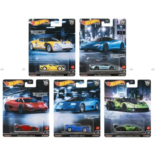 Hot Wheels Premium Exotic Envy #2022 Set of 5