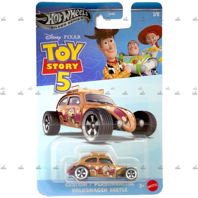 Hot Wheels Silver Series Custom Volkswagen Beetle DISNEY TOY STORY 5 #2026