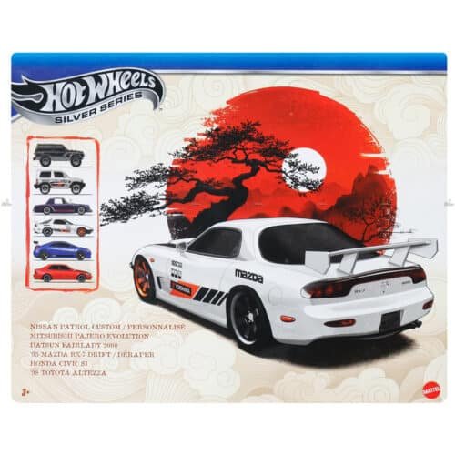 Hot Wheels Silver Series Set of 6 Streets of Japan # 2026