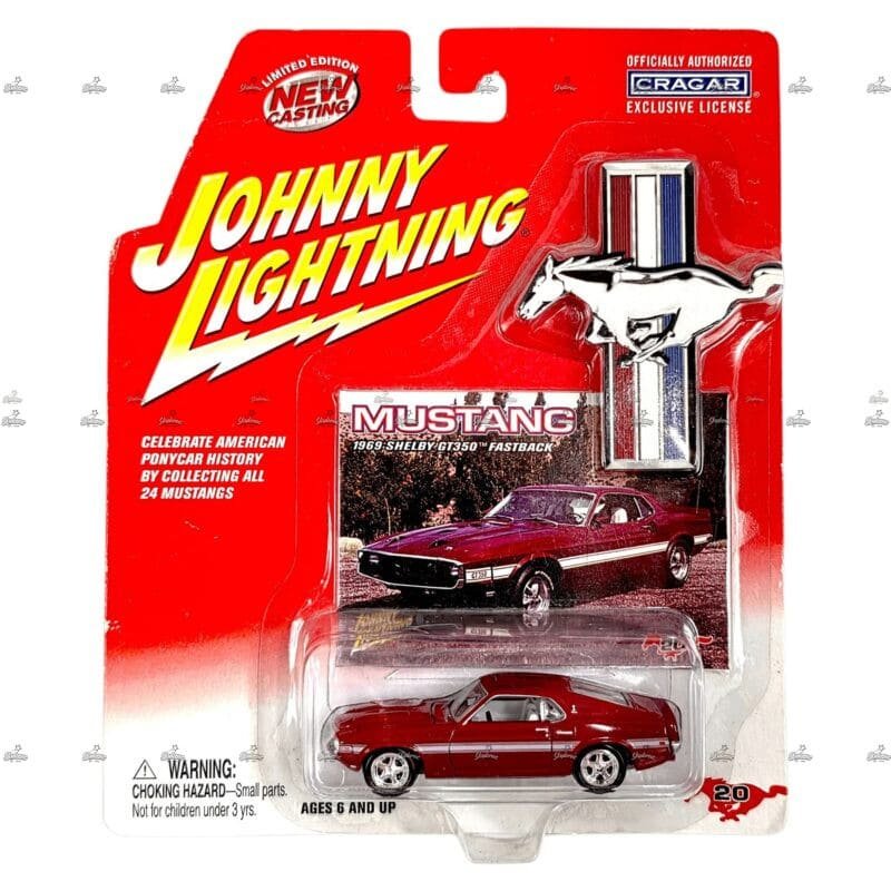 Johnny Lightning 1969 Shelby GT350 Fastback MUSTANG # 2002