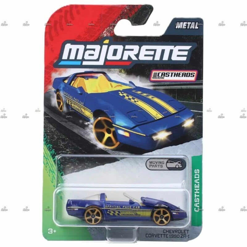 Majorette Premium Chevrolet Corvette 1990 ZR 1 CAST HEADS 2026
