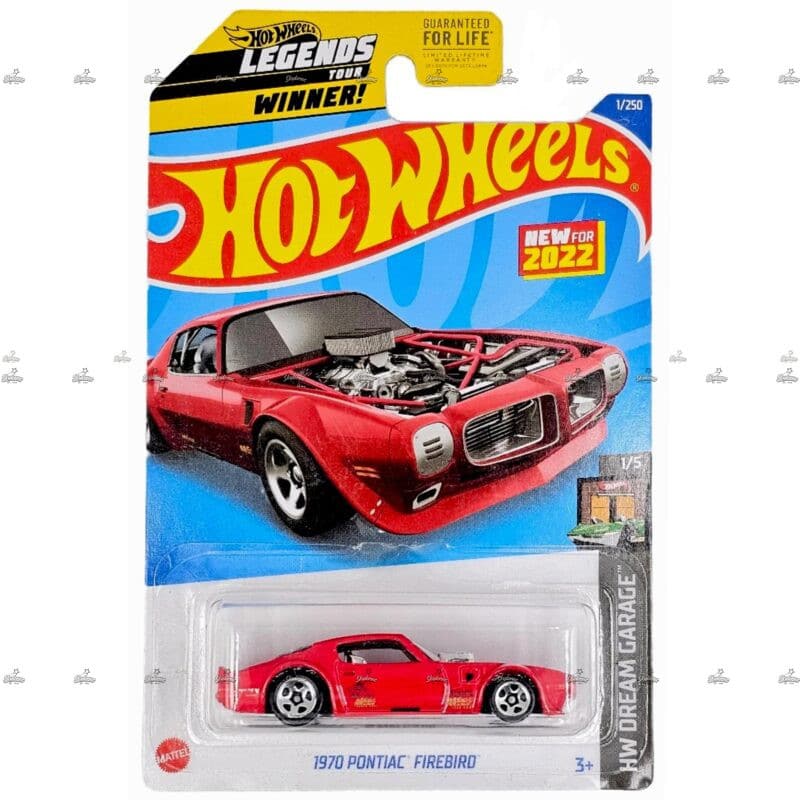 Hot Wheels 1970 Pontiac Firebird HW DREAM GARAGE LEGENDS TOUR 2022