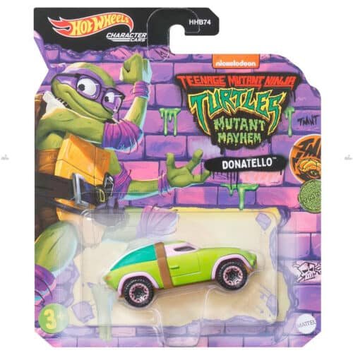 Hot Wheels Character Car Donatello TEENAGE MUTANT NINJA TURTLES