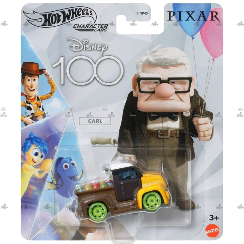 Hot Wheels Character Cars Carl DISNEY 100 ANNIVERSARY EDITION