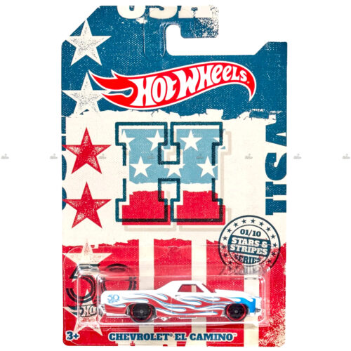 Hot Wheels Exclusive Chevrolet El Camino  STARS AND STRIPES #2018