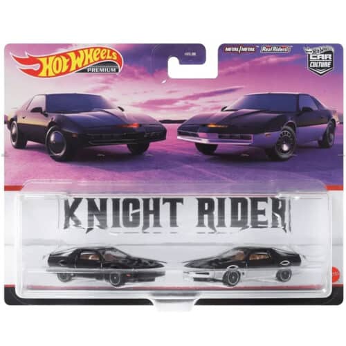 Hot Wheels Premium 2 Pack K.I.T.T. & K.A.R.R. # 2021