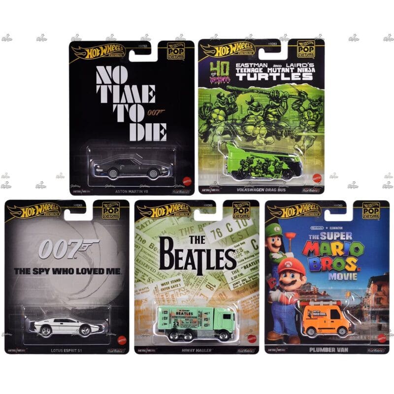 Hot Wheels Premium POP CULTURE CASE 3 #2023