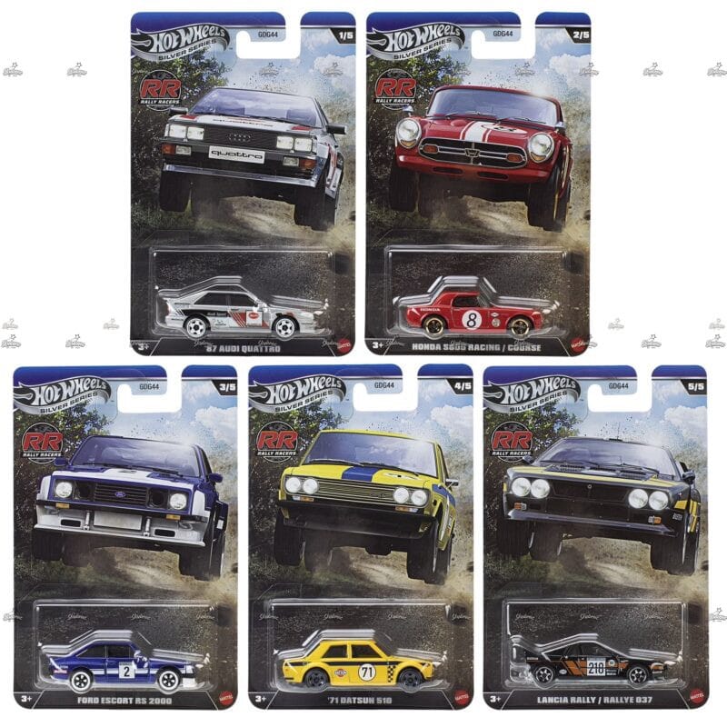 Hot Wheels Silver Series RALLY RACERS #2026