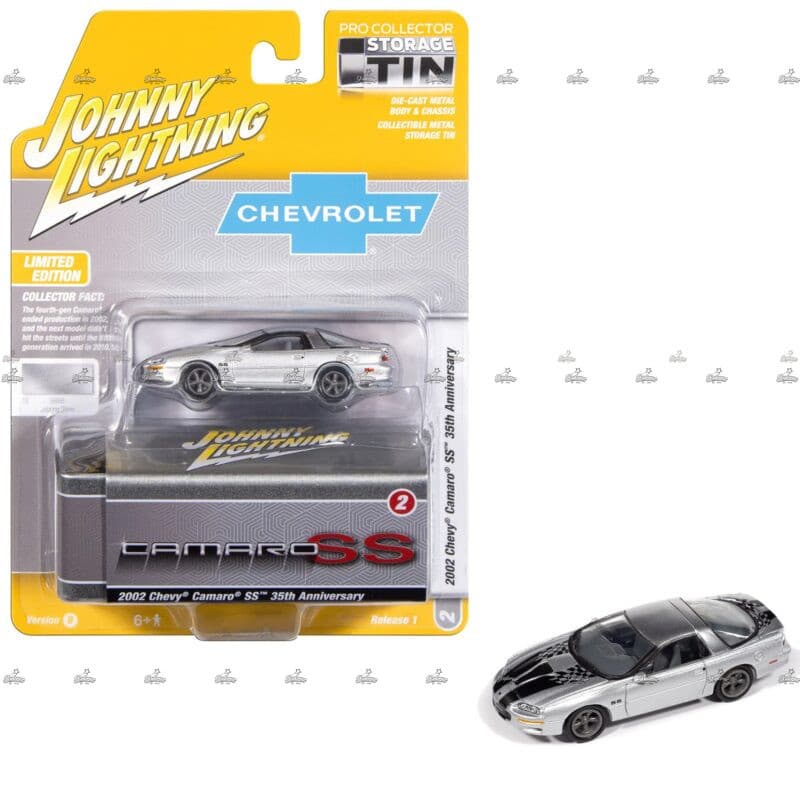 Johnny Lightning 2002 Chevy Camaro SS 35th Anniversary CAMARO SS #2025 a