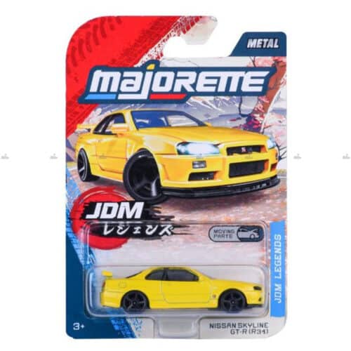 Majorette Premium – Nissan Skyline GT R R34 – JDM LEGENDS #2025
