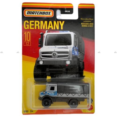 Matchbox Exclusive Mercedes benz Unimog U 5023 # GERMANY SERIES #2022